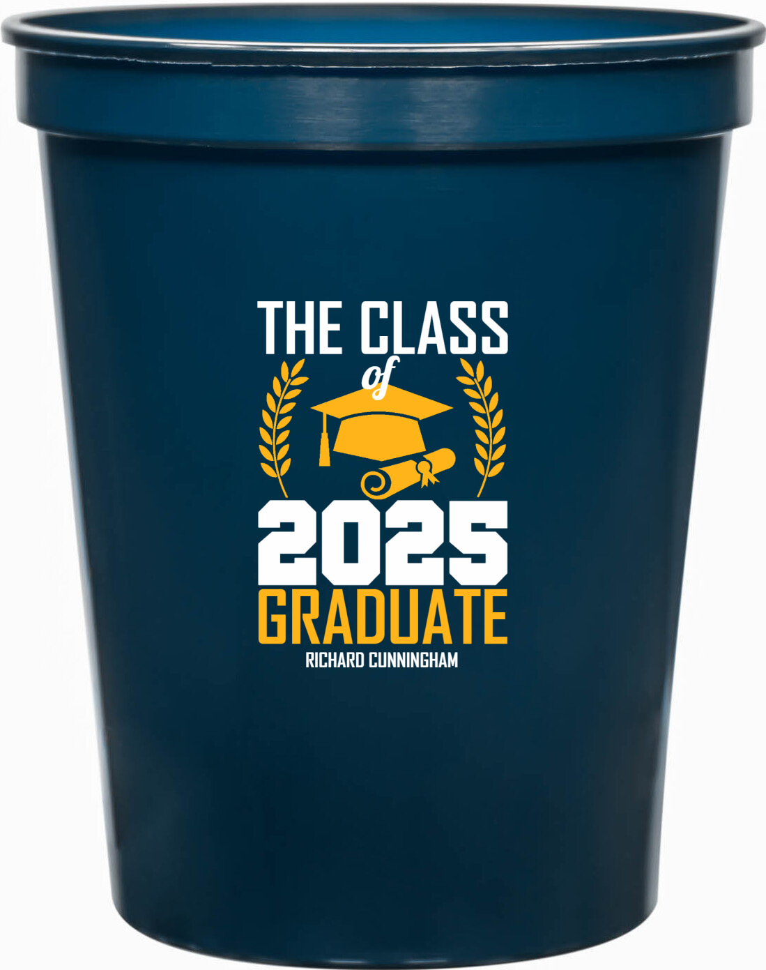 The Class Of 2025 Graduate 16oz Stadium Cups Style 171948
