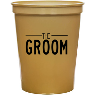 Weddings The Groom 16oz Stadium Cups Style 139226
