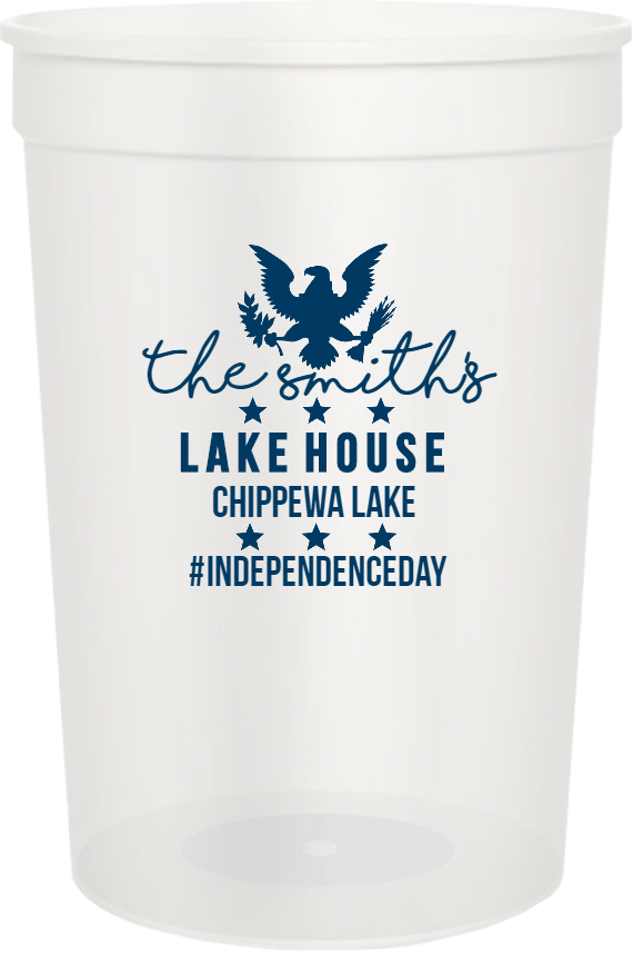 Independence Day The Smiths L K H O U S Chippewa Lake independenceday 16oz Stadium Cups Style 119356
