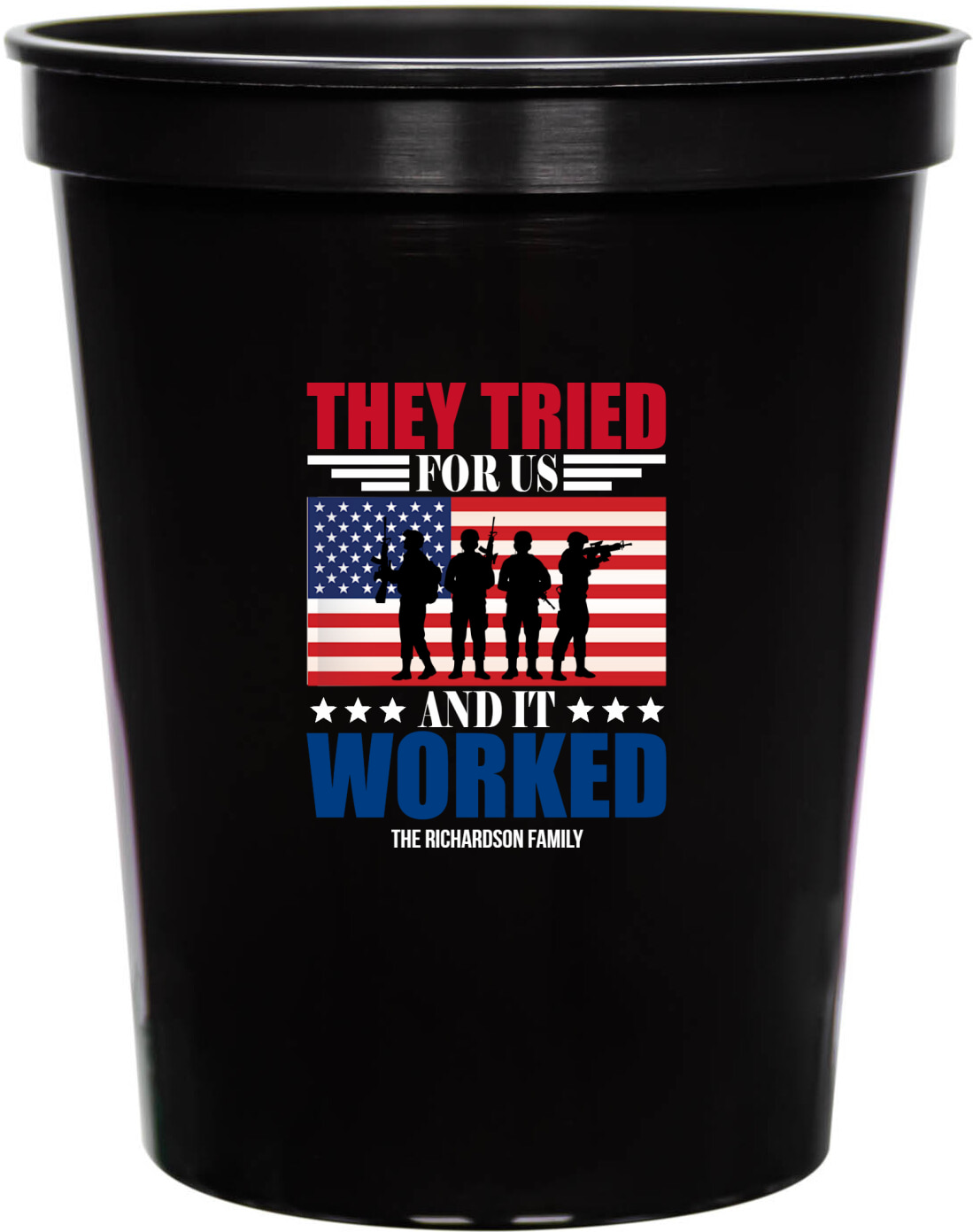 They Tried Gor Us And It Worked For 16oz Stadium Cups Style 172830