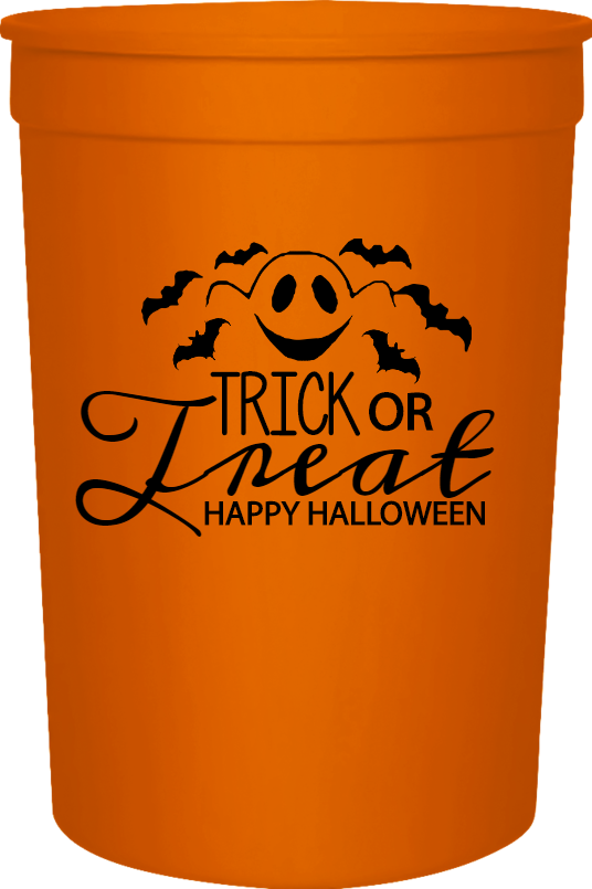 Halloween Trick Treat Or Happy 16oz Stadium Cups Style 124489