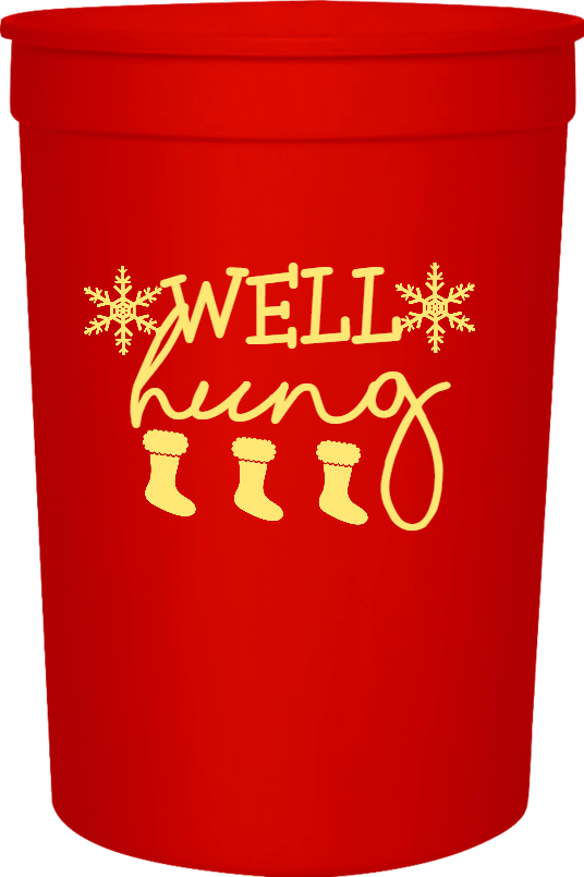 Holiday Well Hung 16oz Stadium Cups Style 126828