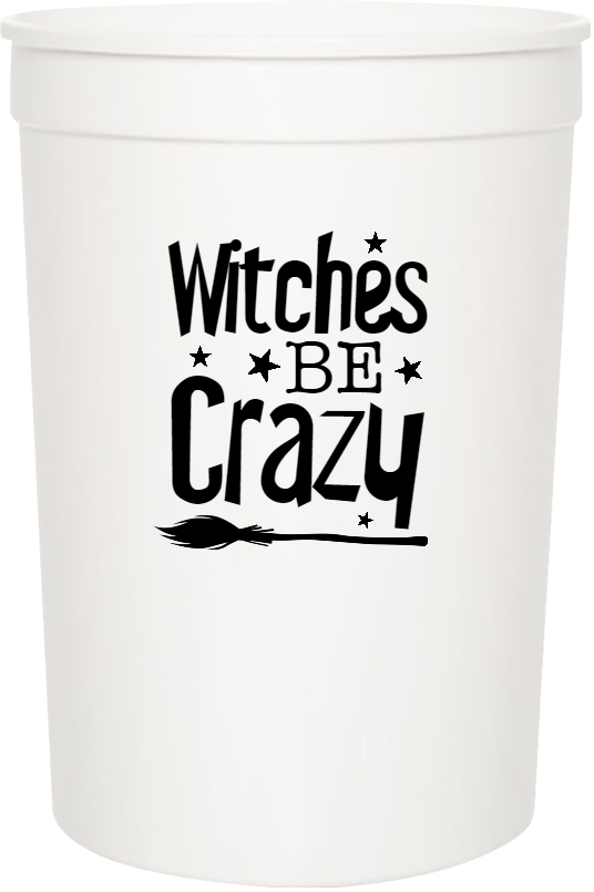 Halloween Witches Crazy Be 16oz Stadium Cups Style 113521