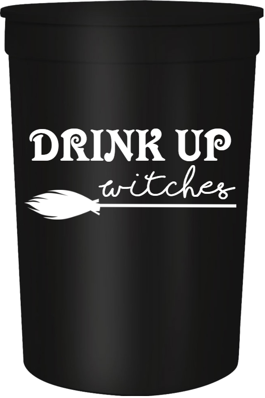 Halloween Witches Drink Up 16oz Stadium Cups Style 113472
