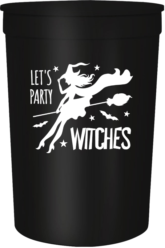 Halloween Witches Lets Party 16oz Stadium Cups Style 113482
