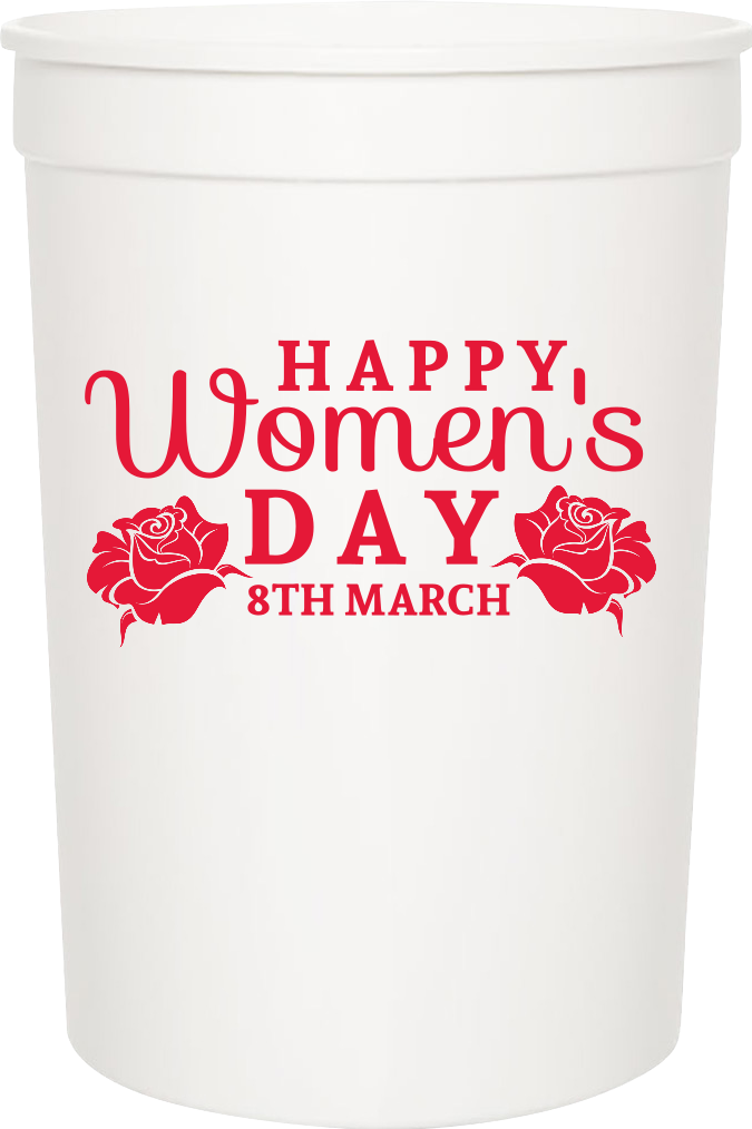 Women Day Womens H P 8th March 16oz Stadium Cups Style 102356