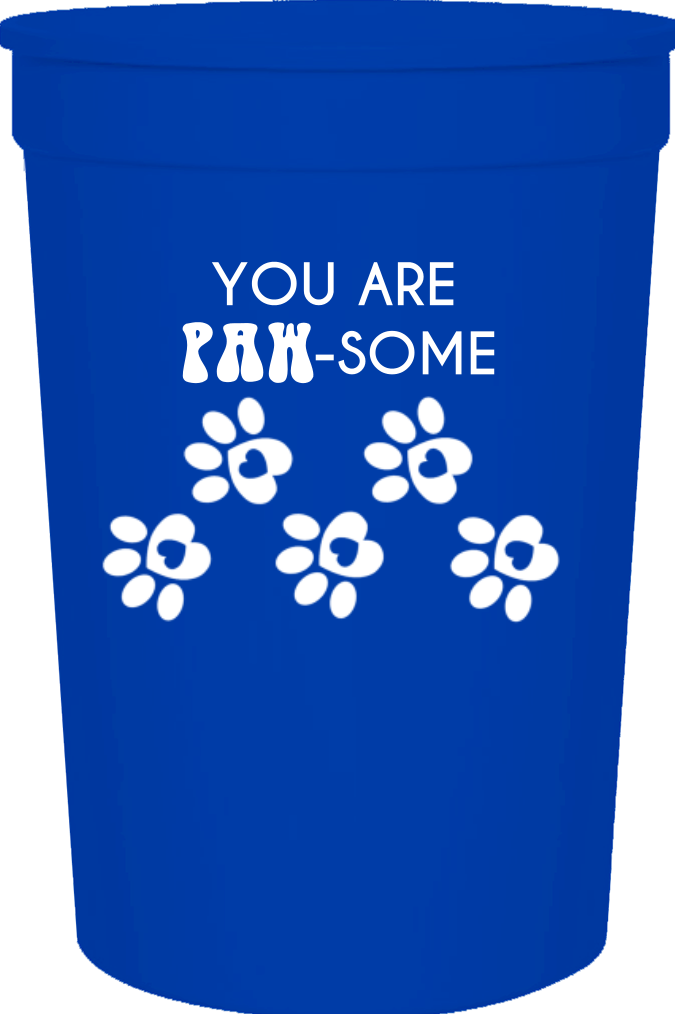 Happy Valentine's Day You Are Paw -some 16oz Stadium Cups Style 101129