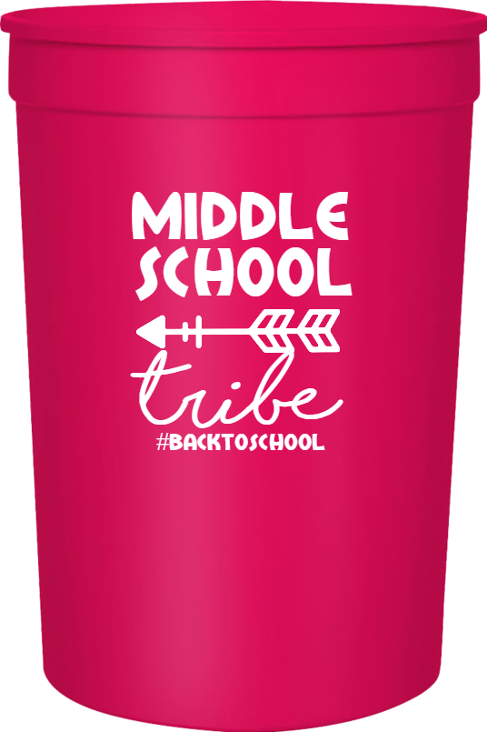 Back To School backtoschool Middle Tribe 16oz Stadium Cups Style 122322