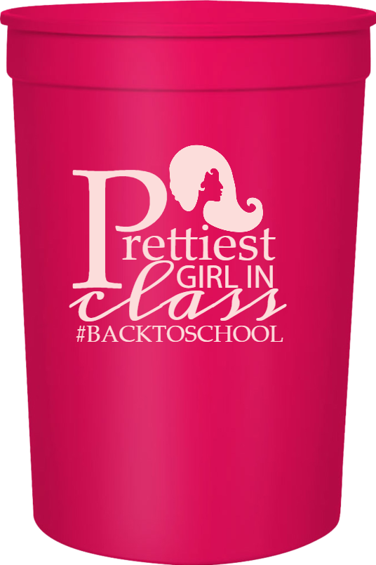 Special Events backtoschool Rettiest Girl In Class 16oz Stadium Cups Style 122852