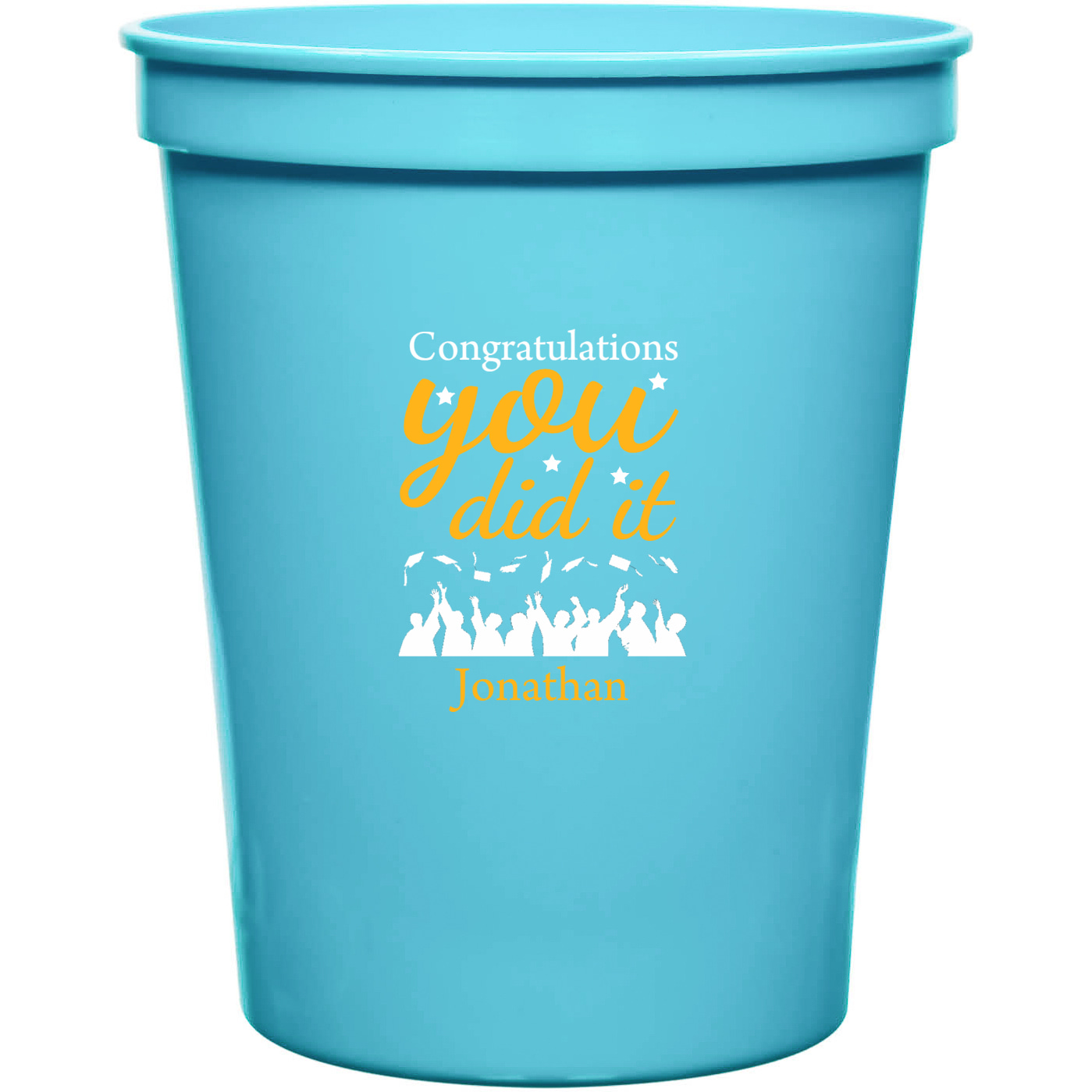 Congratulations You Did It 16oz Stadium Cups Style 171295