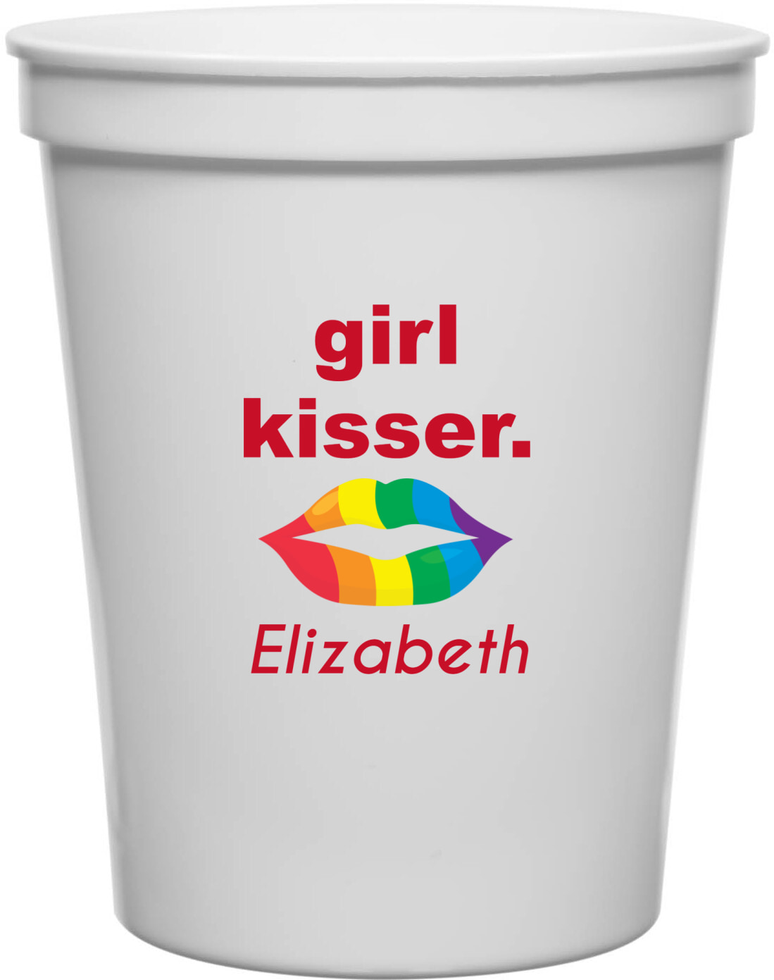 Girl Kisser 16oz Stadium Cups Style 173260