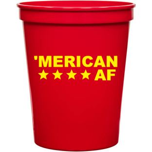 Holidays & Special Events merican Af 16oz Stadium Cups Style 137353