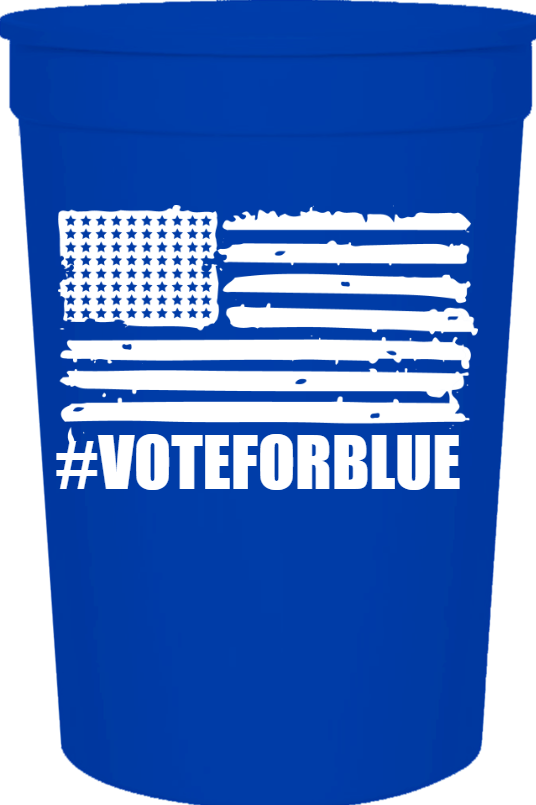 Political voteforblue 16oz Stadium Cups Style 122066