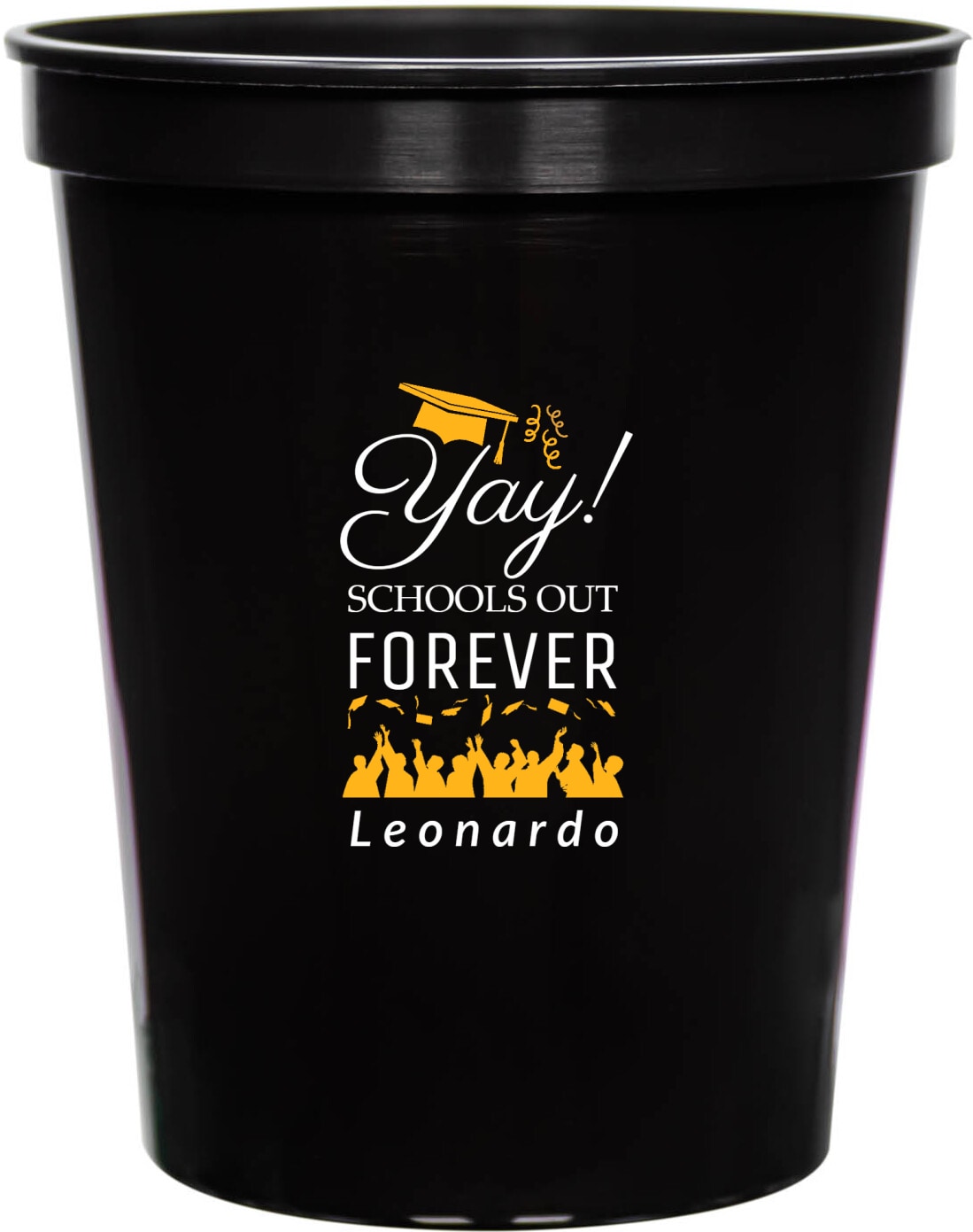 Yay Schools Out Forever 16oz Stadium Cups Style 171639