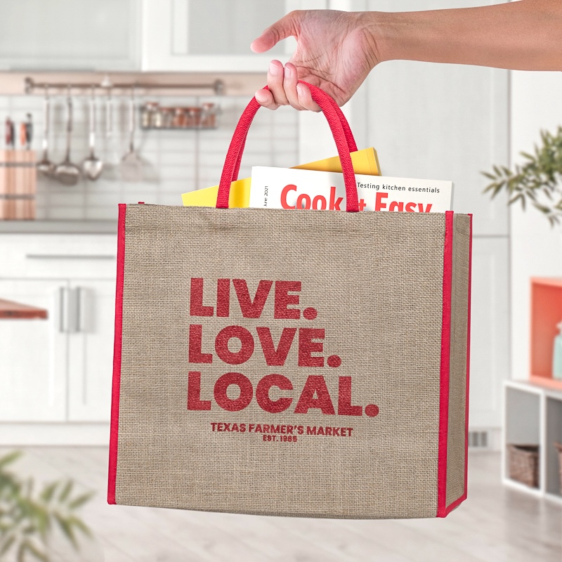 Custom Jute Tote Bags