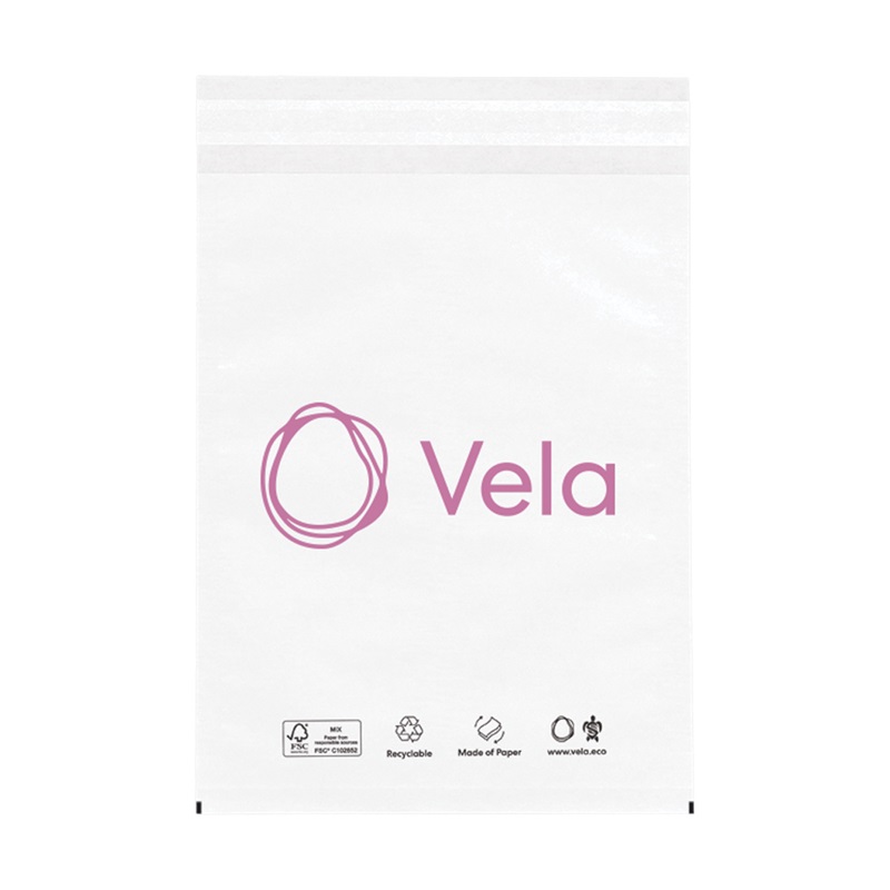 8 X 9.75 Inch S Flexo Print Vela Tissue Bag