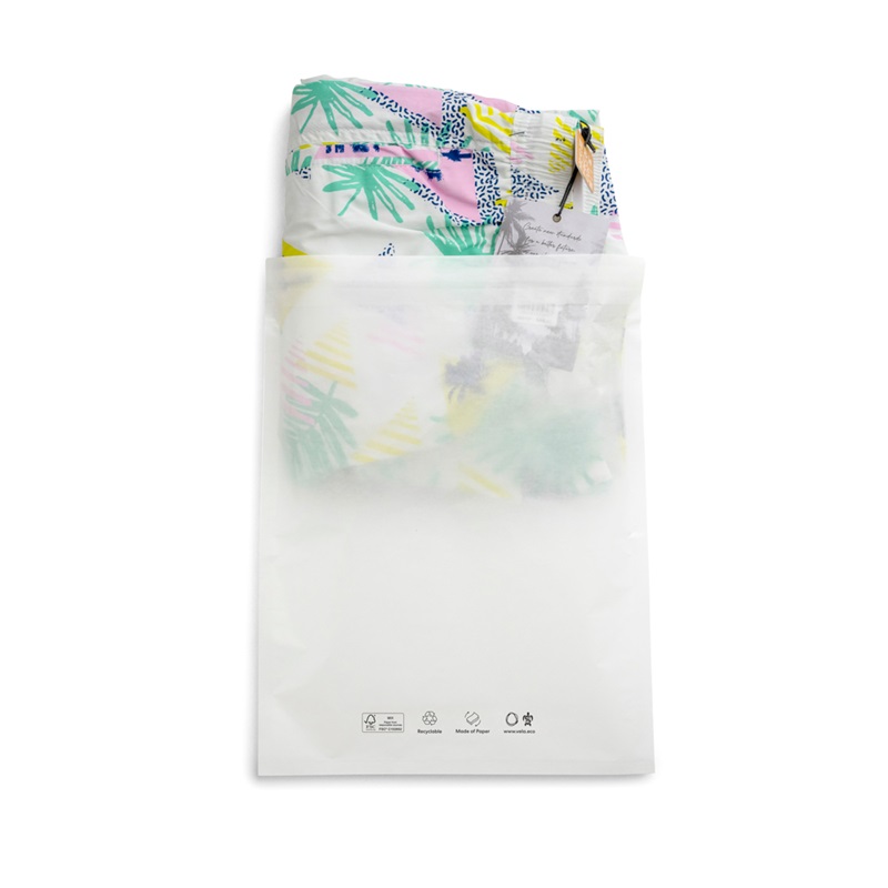 8 X 9.75 Inch S Foil Stamped Vela Tissue Bag