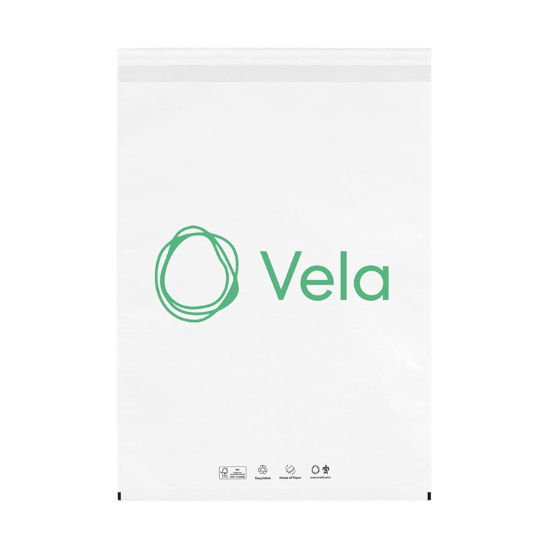 13.75 X 19.75 Inch XL Flexo Print Vela Tissue Bag