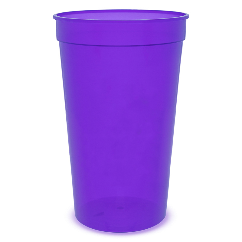 Blank 22oz Translucent Stadium Cups