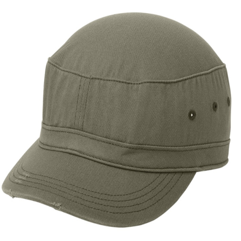 District Distressed Military Hat.