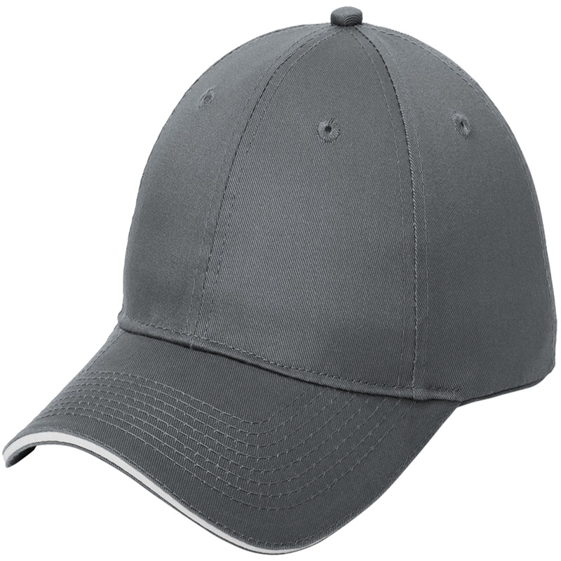 Port & Company Unstructured Sandwich Bill Cap.