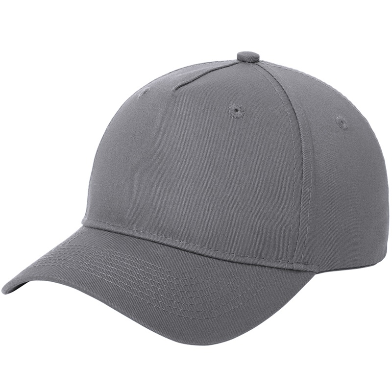 Port & Company Five-Panel Twill Cap.