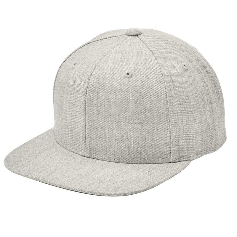 Sport-Tek YP Classics Flat Bill Snapback Cap.