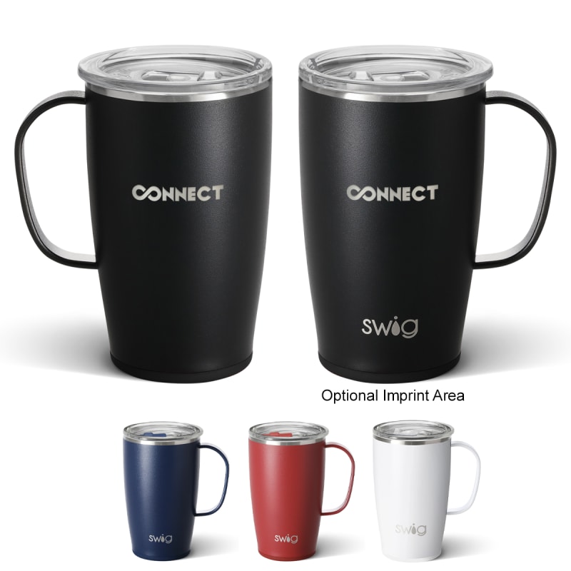 18 Oz. Swig Life™ Stainless Steel Travel Mug