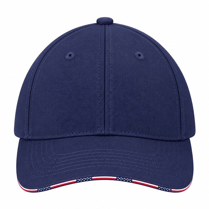 Port Authority Americana Flag Sandwich Cap.