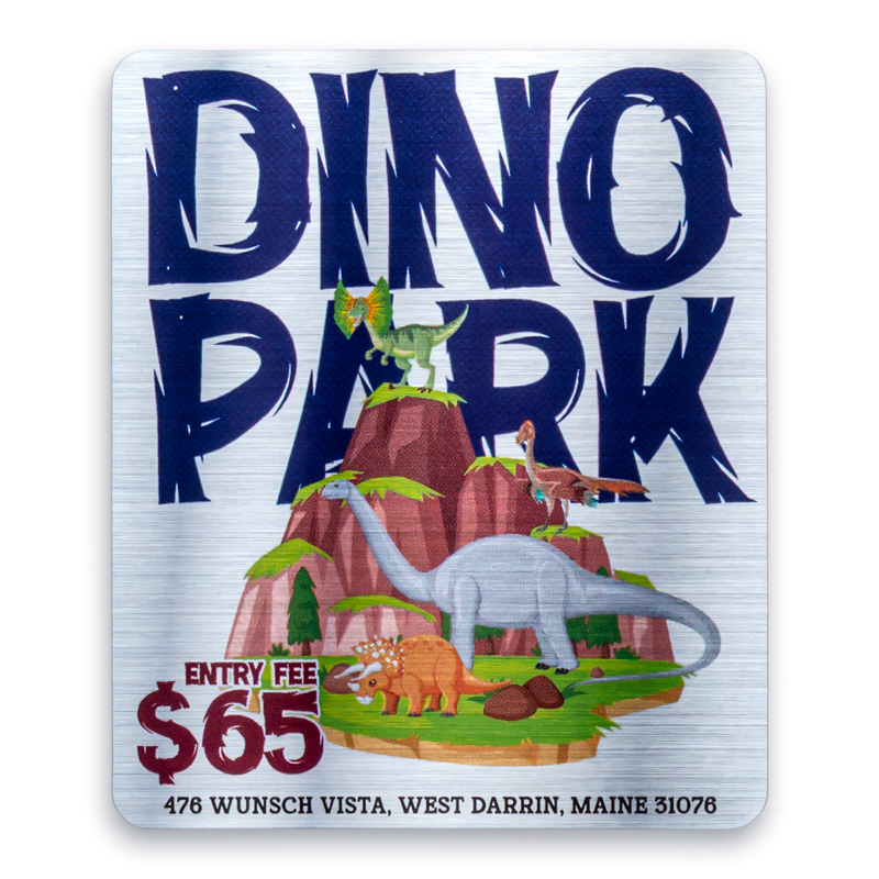 Brushed Aluminum Stickers