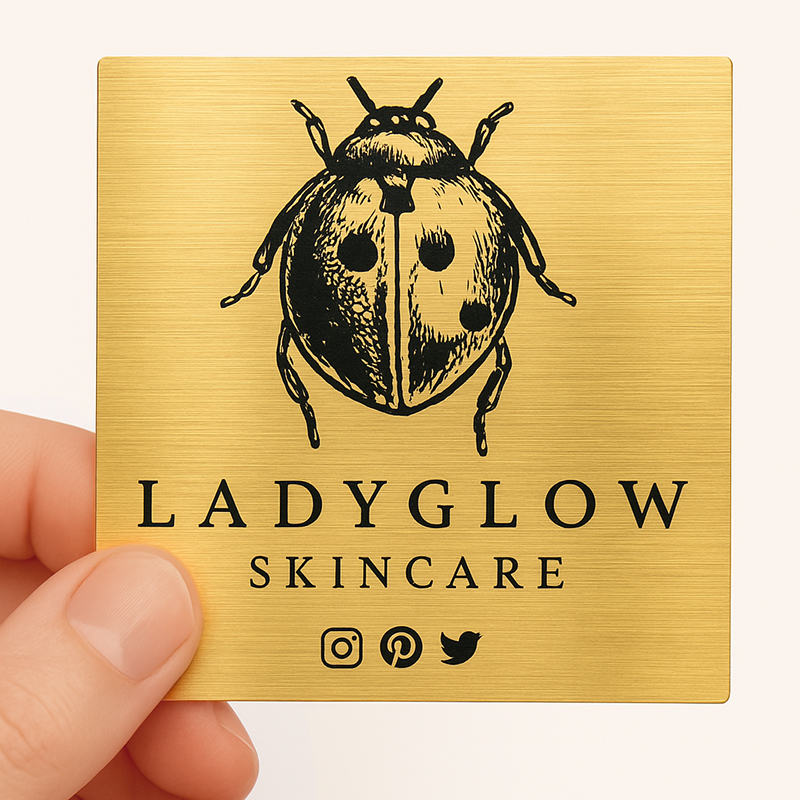 Metallic Gold Stickers