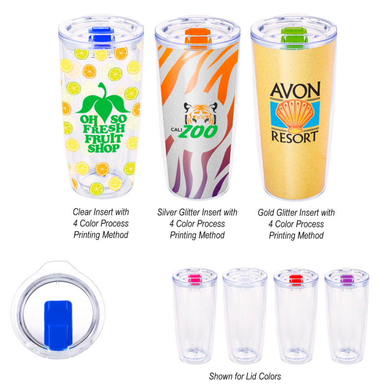 19 Oz. Everest Clarity Tumbler With Insert