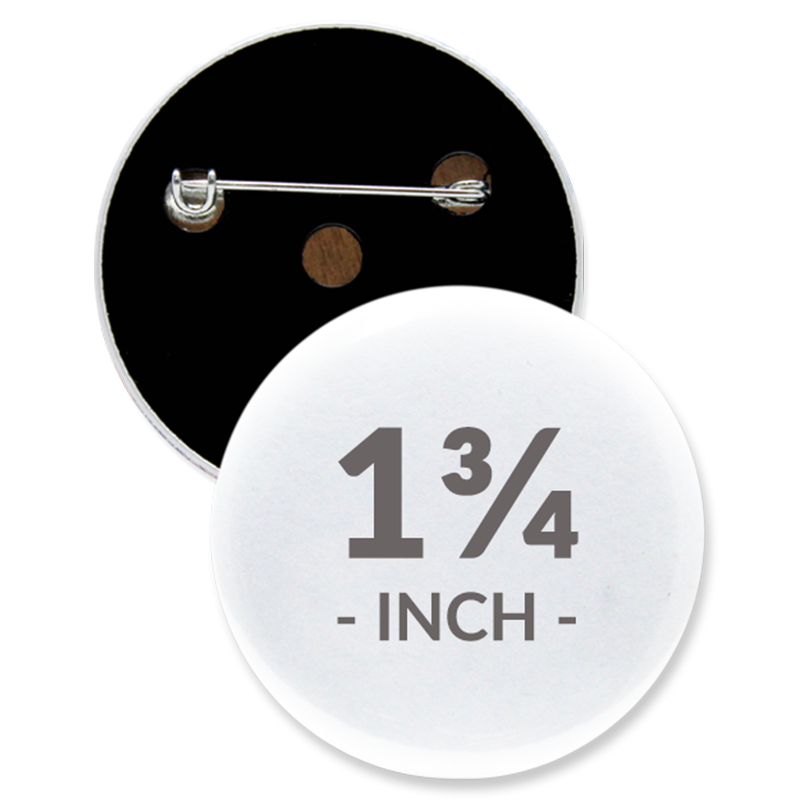 1 3/4 Inch Round Custom Buttons
