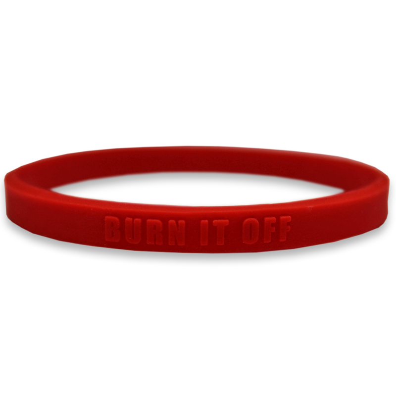 1/4 Inch Embossed Wristbands
