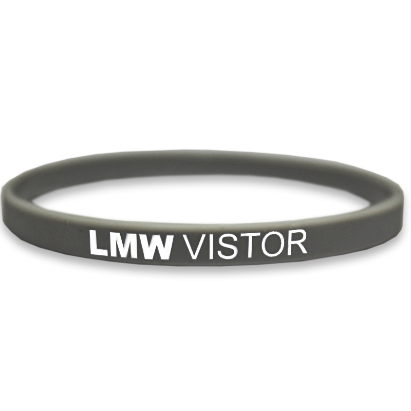 1/4 Inch Printed Wristbands