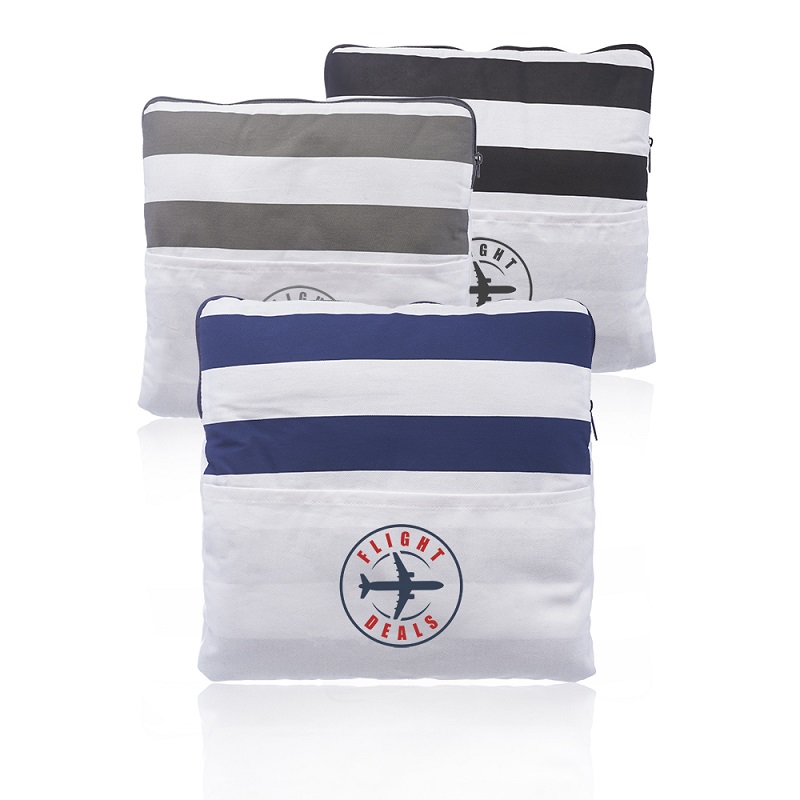 2-in-1 Cordova Pillow Blankets - 50 X 60 Inch