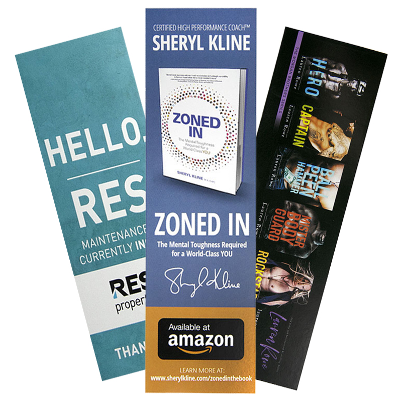 2.5" X 8.5" Bookmark