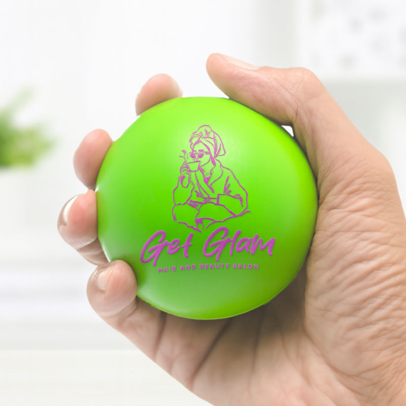 Custom 2.75" Round Stress Ball