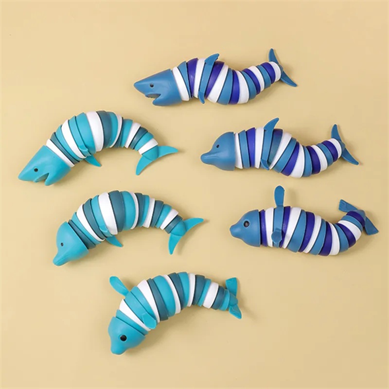 Stress Relief Fidget Slug Toys