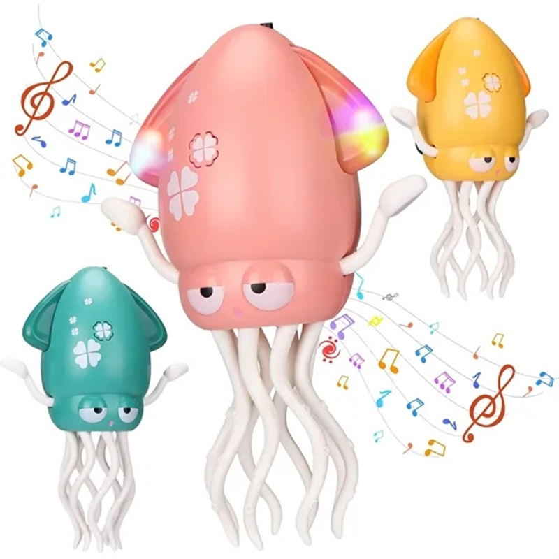 Dancing Baby Electric Crawling Octopus Toy