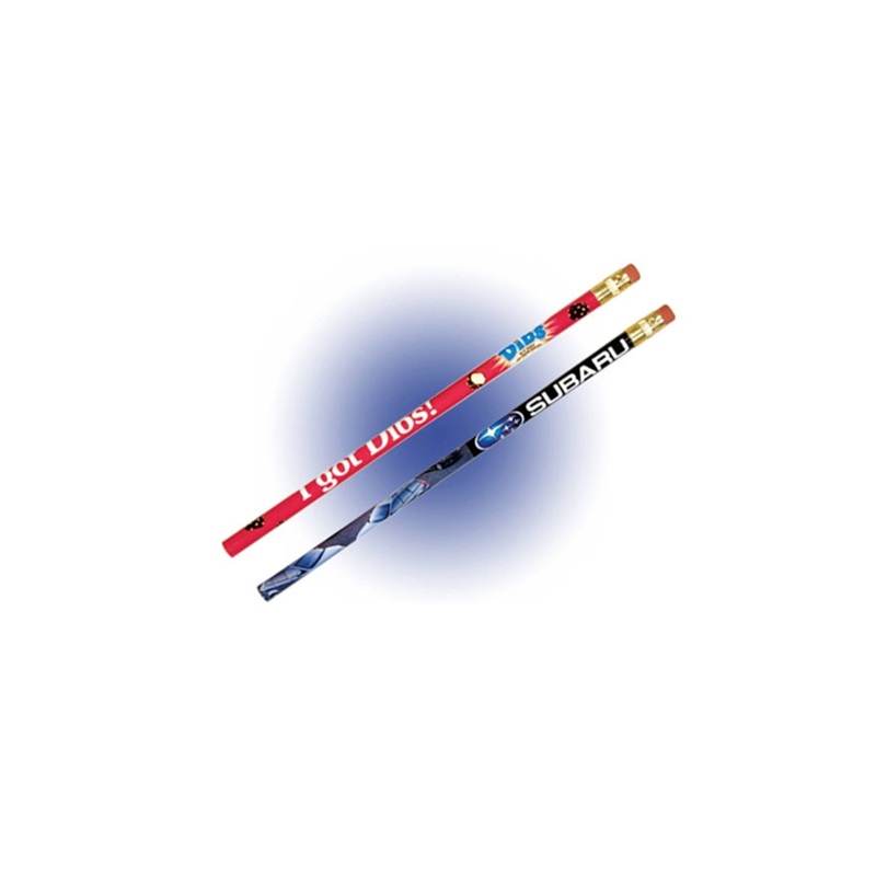 Full Wrap Round Pencils - Full Color
