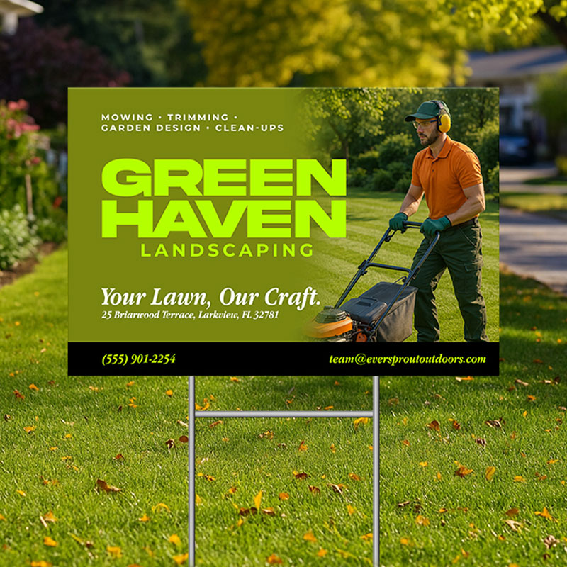 Custom 24" X 36" Yard Signs