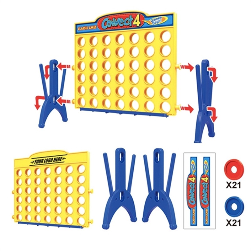 Connect 4 Classic Grid Board Game
