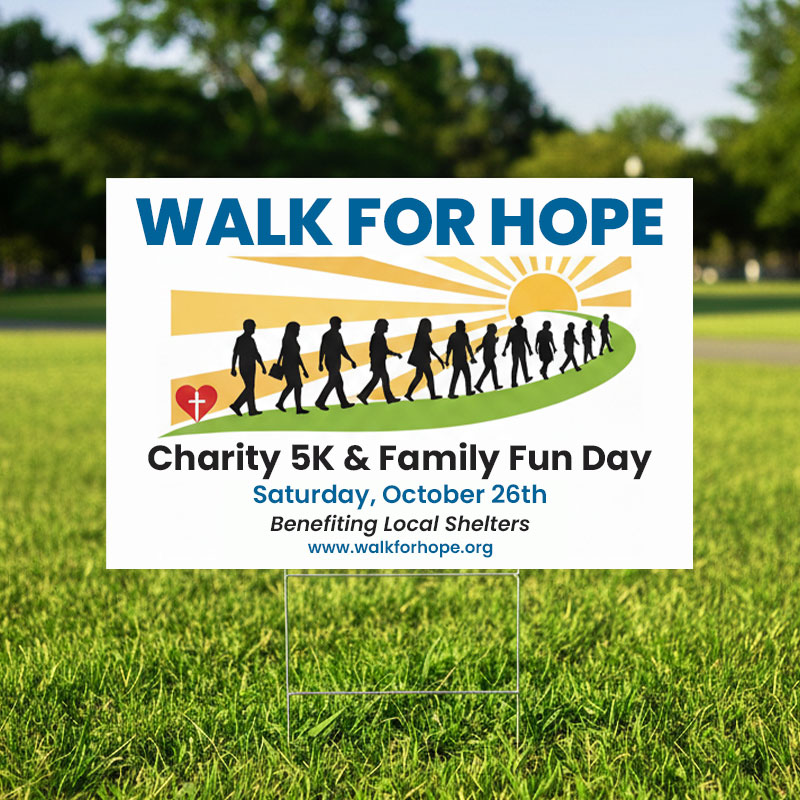 Custom 4' X 6' Yard Signs