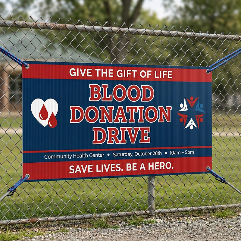 Custom 4' X 8' Yard Signs