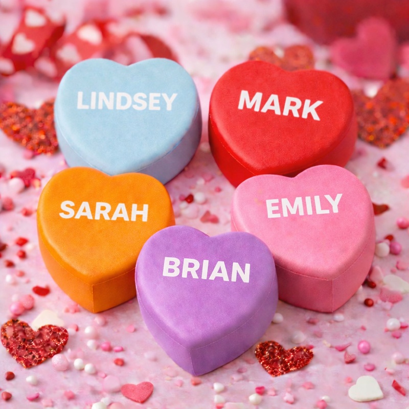 Custom Will You Be My Valentine Stress Balls