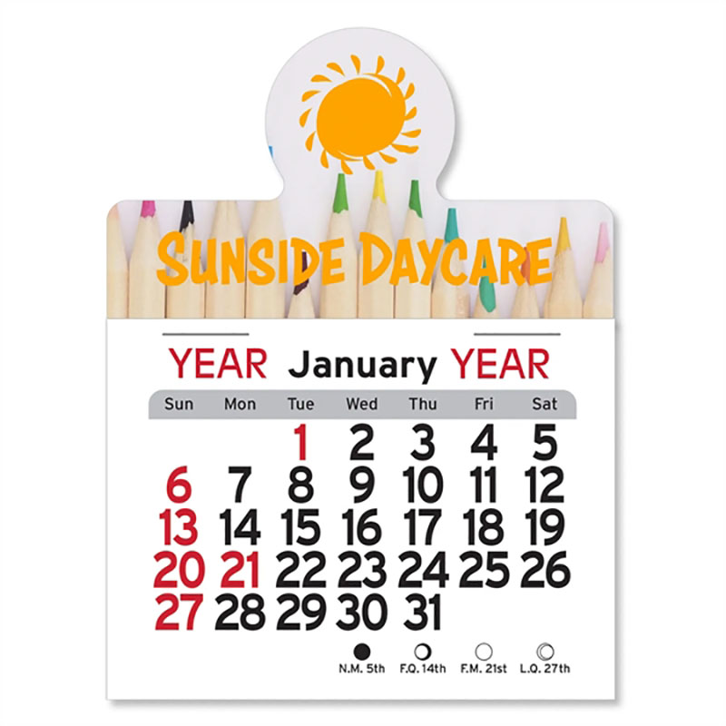 Adhesive Peel-N-Stick&reg; Calendar - Circle