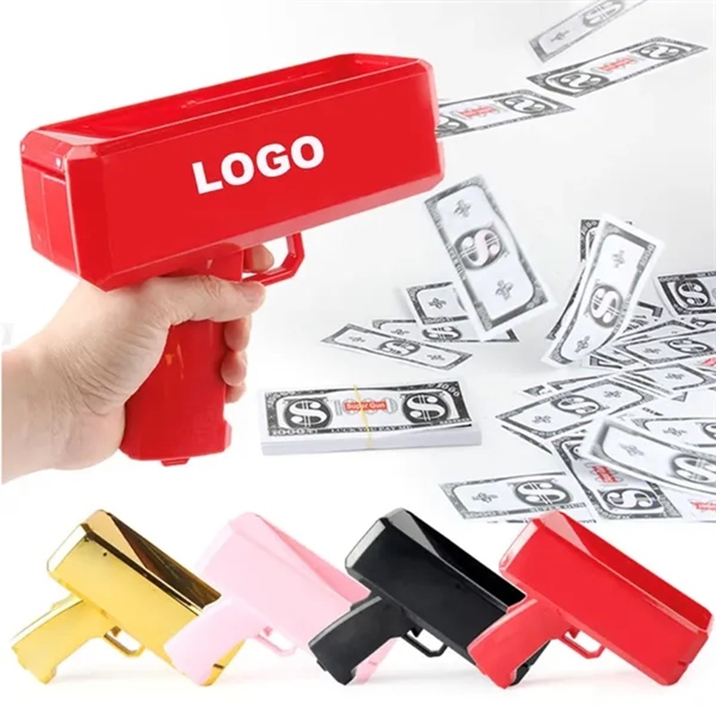 Custom Plastic Money Gun