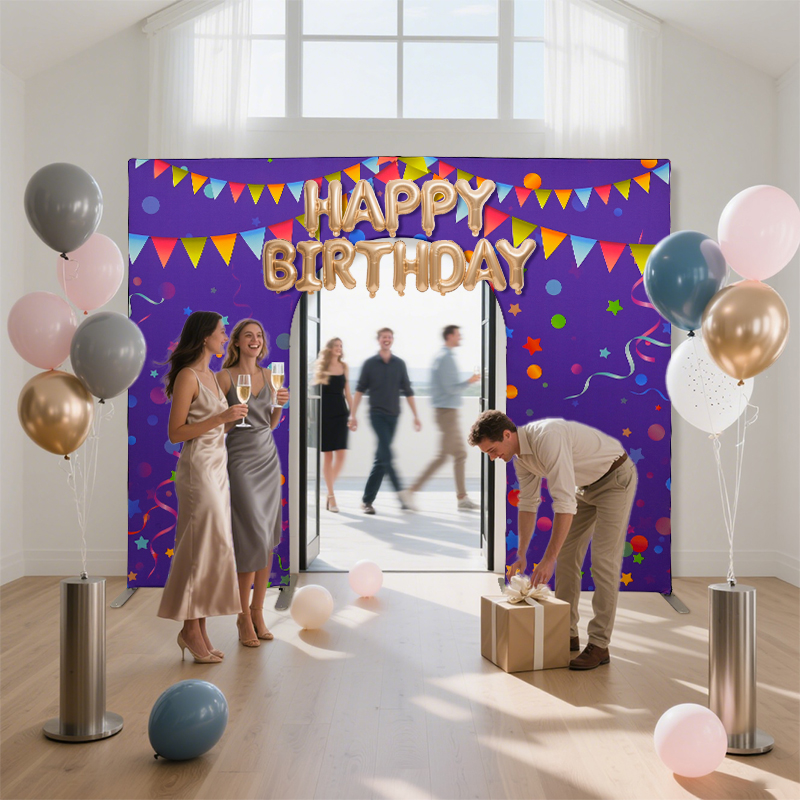 Open Door Arch Backdrop