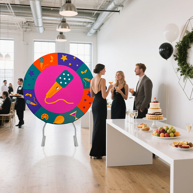 Round Shaped Backdrop